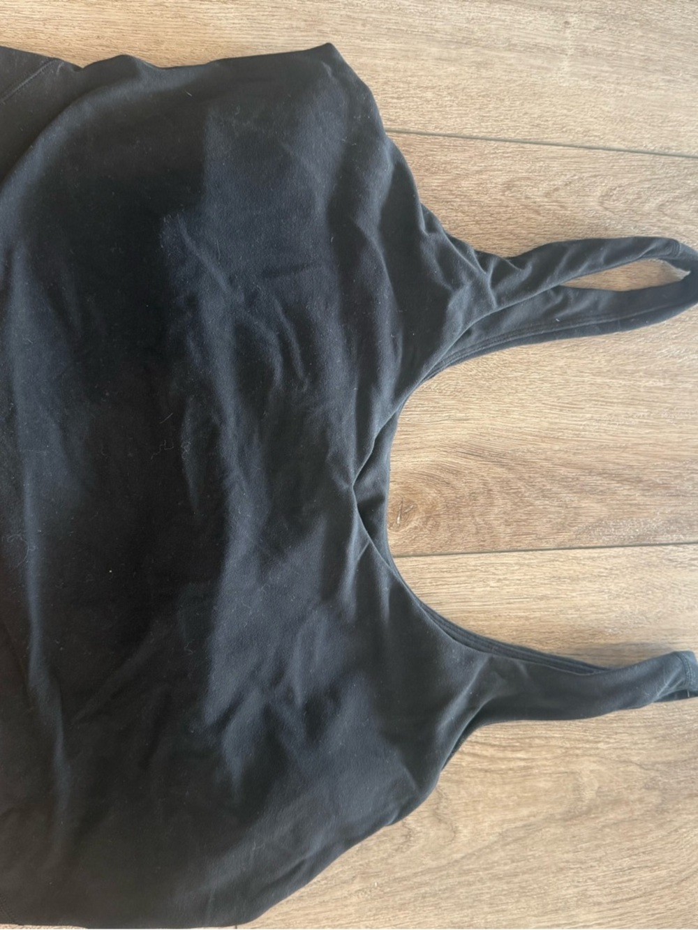 lululemon athletica Align Black Active Tank with Scoop Neck